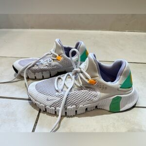 Nike Women's White and Green Shoes